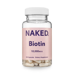 Daily Biotin Supplement | Naked Biotin - 120 Capsules