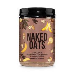 Chocolate Peanut Butter Banana Protein Oats | Naked Oats
