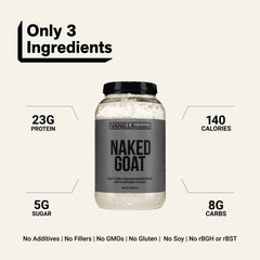 Vanilla Goat Whey Protein Powder | Naked Goat - 2lb