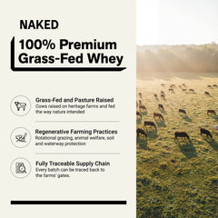 Grass Fed Whey Protein Powder | Naked Whey - 5LB