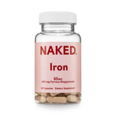 Daily Iron Supplement | Naked Iron - 60 Capsules