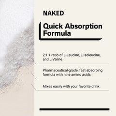 Strawberry Lemonade Essential Amino Acids Supplement | Naked EAAs - 26 Servings
