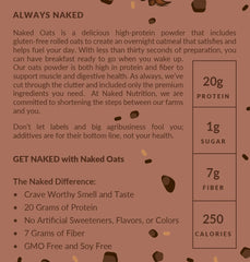 Double Chocolate Protein Oats | Naked Oats