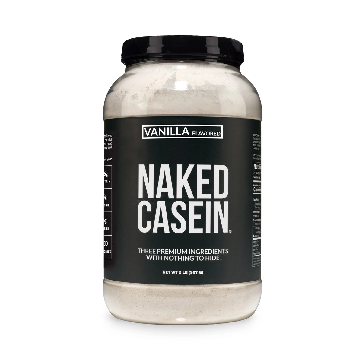 Vanilla Casein Protein Powder | Naked Vanilla Casein - 2LB