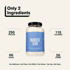 Egg White Protein Powder | Naked Egg - 3LB
