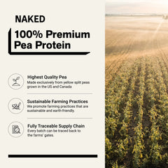 Vanilla Pea Protein Powder | Naked Vanilla Pea - 1LB