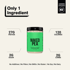 Pea Protein Powder 1lb | Naked Pea - 1lb