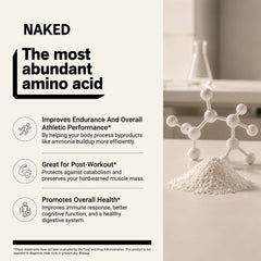 Glutamine Powder | Naked Glutamine 1KG