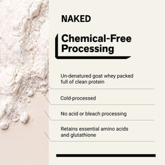 Vanilla Goat Whey Protein Powder | Naked Goat - 2lb