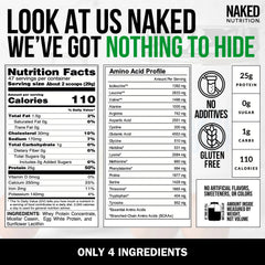Protein Powder Blend - 3LB Egg, Whey & Casein Protein Blend | Naked Protein - 3LB